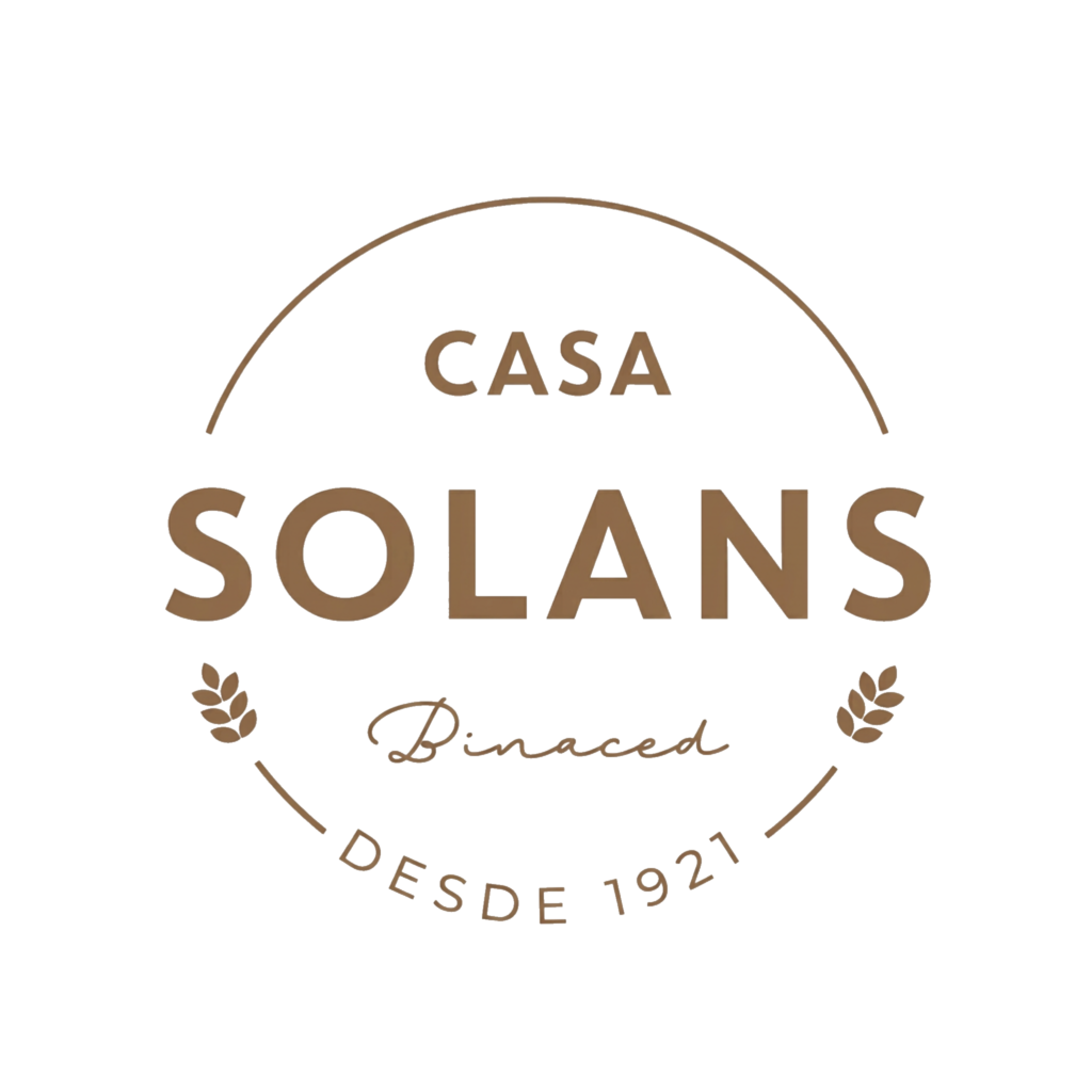 Imagen del logo en marrón de Casa Solans